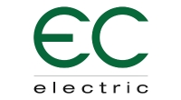 ECElectric_200x EC Electric Logo EC in circular shaped green letters with electric below a light grey line in medium grey lowercase letters