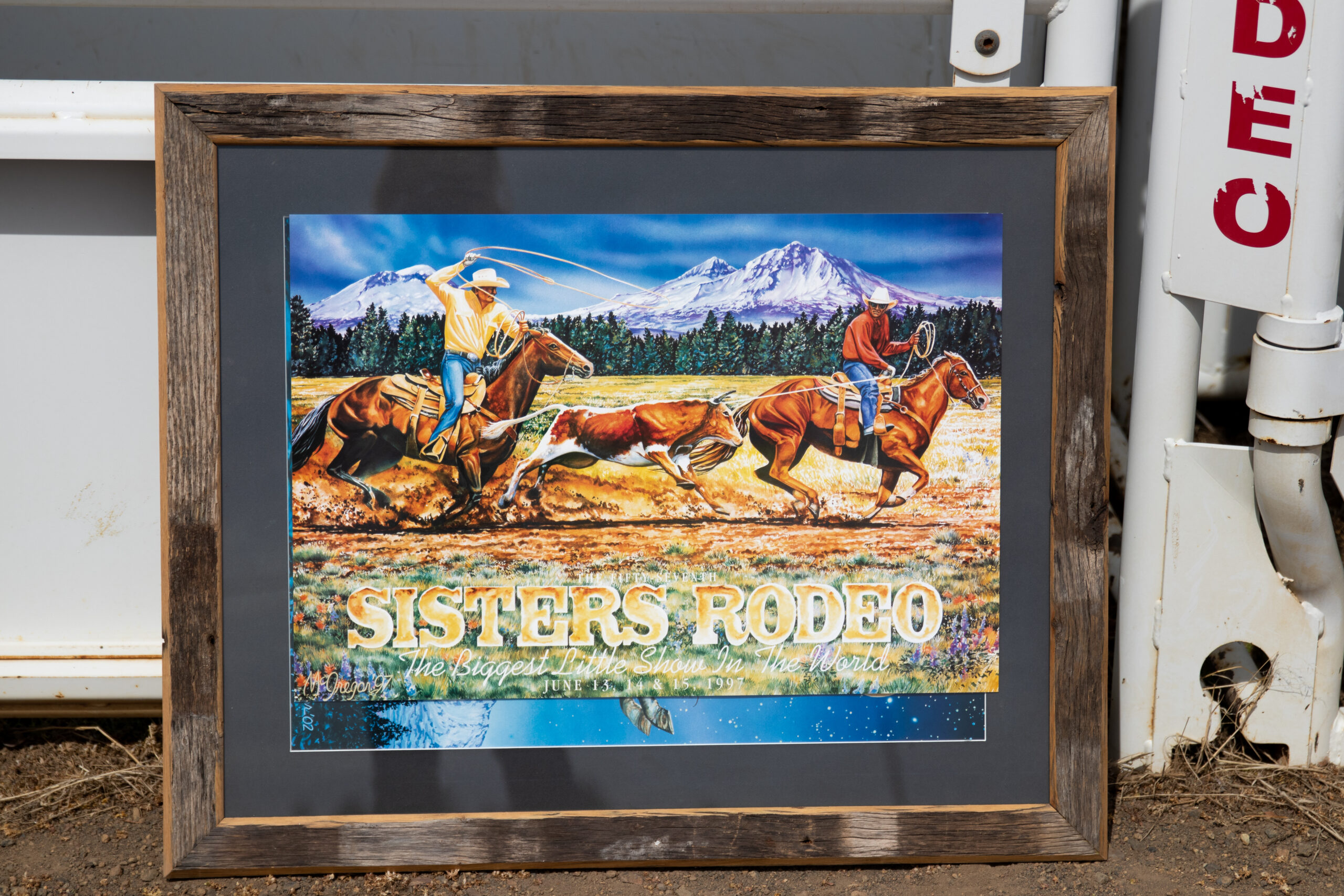 1997 Sisters Rodeo Poster - Rodeo Sisters